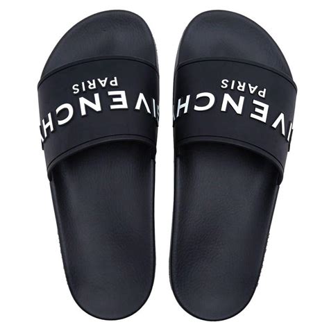 colorful givenchy slides|black givenchy slides men's.